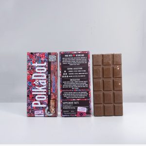PolkaDot Snickalicious Bar - Polkadot Mushroom Chocolate Bar