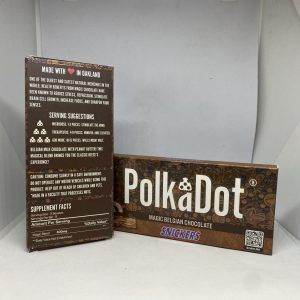 PolkaDot Snickers Bar - Polkadot Mushroom Chocolate Bar