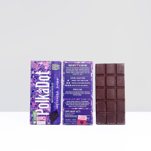 Polkadot Intense Dark Bar - Polkadot Mushroom Chocolate Bar
