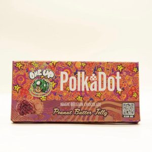 Polkadot Peanut Butter - Polkadot Mushroom Chocolate Bar